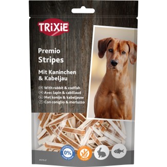 Trixie Stripes al Coniglio e Merluzzo in Bustina