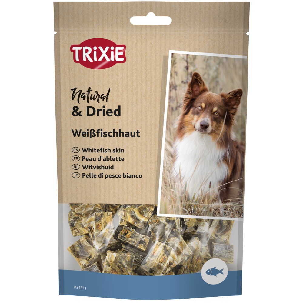 Trixie Natural & Dried Pelle di Pesce Bianco