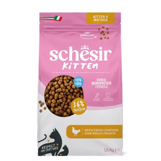 Schesir Animal Monoprotein Formula Kitten al Pollo
