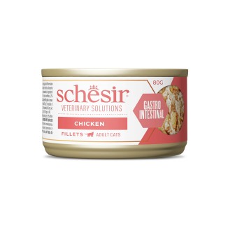 Schesir Veterinary Solution Gastro Intestinal Filetti al Pollo in Lattina