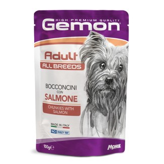 Gemon All Breeds Bocconcini al Salmone in Bustina