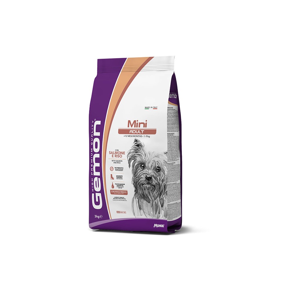 Gemon High Premium Quality Mini al Salmone e Riso