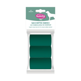 Inodorina Green Sacchetti in Fibra di Mais
