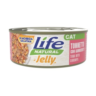 Life Natural Jelly al Tonno con Gamberetti in Lattina