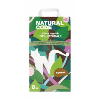 Natural Code Lettiera Vegetale Agglomerante Neutra