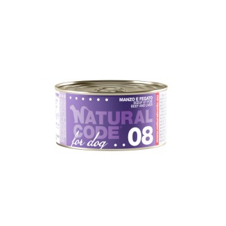 Natural Code Manzo e Fegato in Lattina