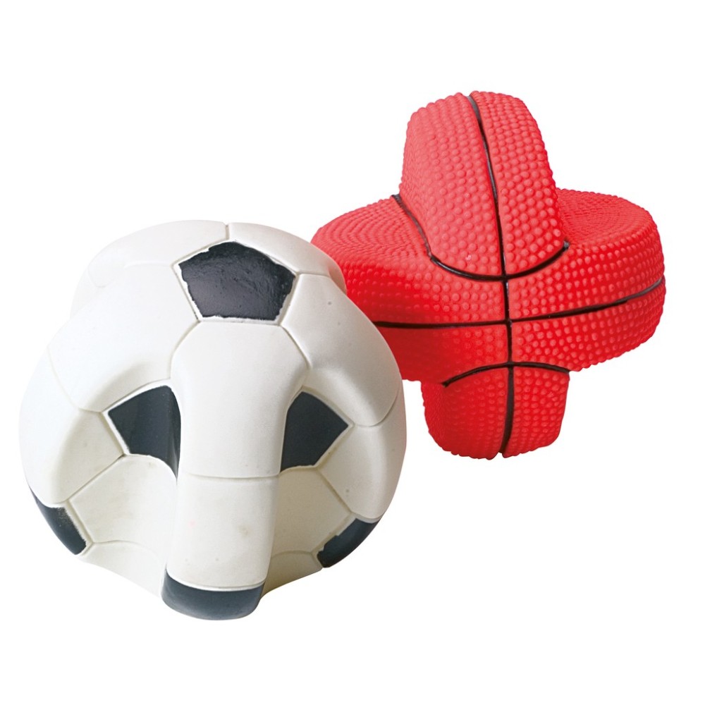 Camon Palla Vinile Calcio-Basket con Catnip