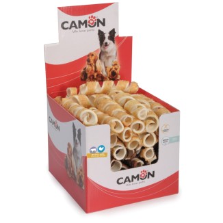 Camon Curls&Snacks al Pollo e Pelle Bovina