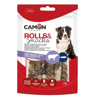 Camon Rolls & Snacks al Bovino e Merluzzo