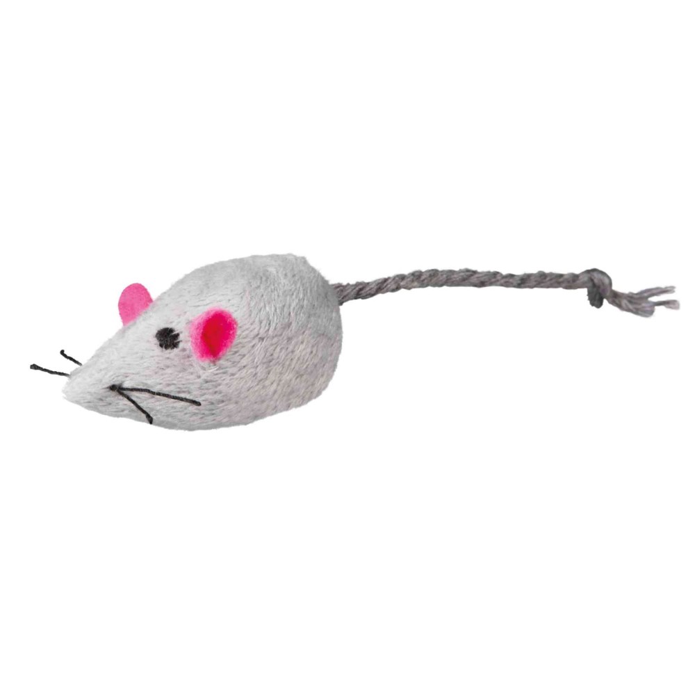 Trixie Set Mouse with Bell con Catnip