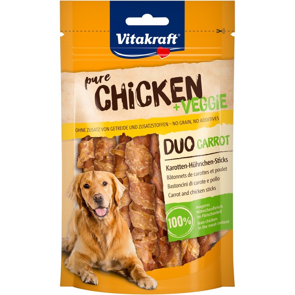 Vitakraft Chicken + Veggie Duo Carrot al Pollo e Carote in Bustina