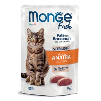 Monge Fresh Paté con Bocconcini al Anatra in Bustina