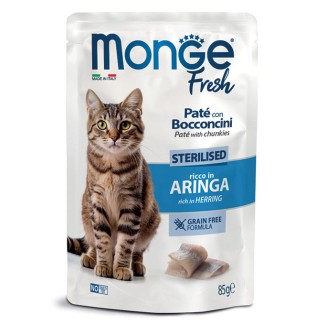 Monge Fresh Paté con Bocconcini all'Aringa in Bustina