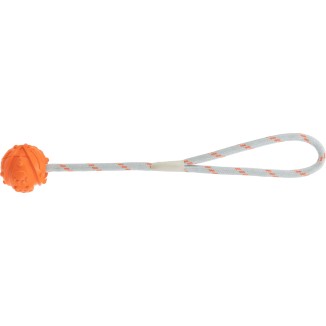 Trixie Palla con Corda in Gomma Naturale