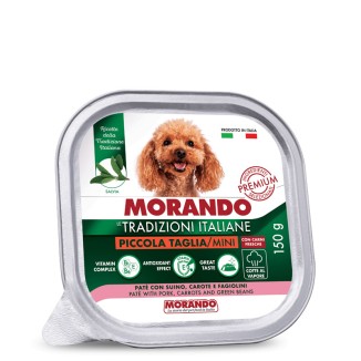 Morando Le Tradizioni Italiane Mini al Suino, Carote e Fagiolini in Vaschetta