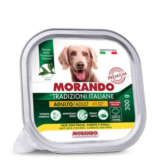 Morando Le Tradizioni Italiane al Pollo, Carote e Piselli in Vaschetta