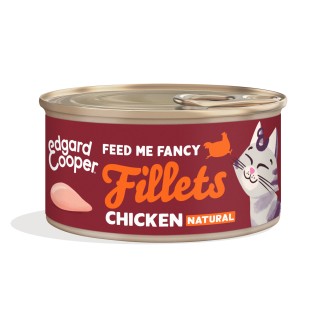 Edgard & Cooper Feed Me Fancy Fillets al Pollo in Scatola