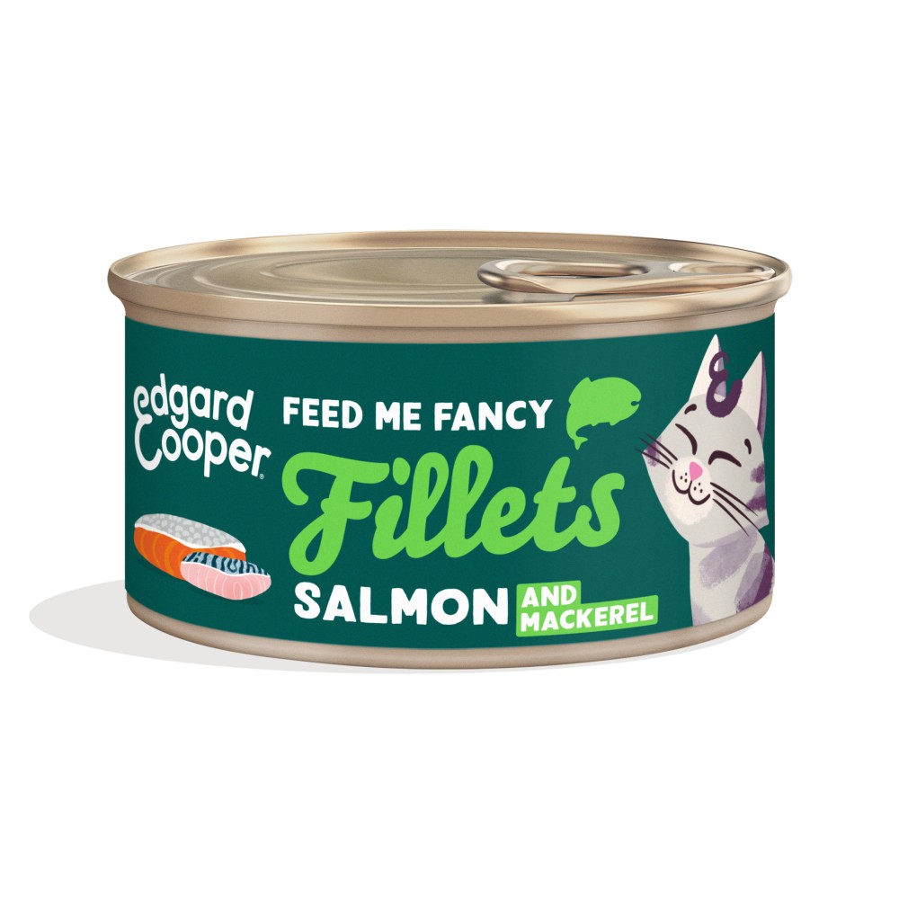 Edgard & Cooper Feed Me Fancy al Salmone e Sgombro in Bustina