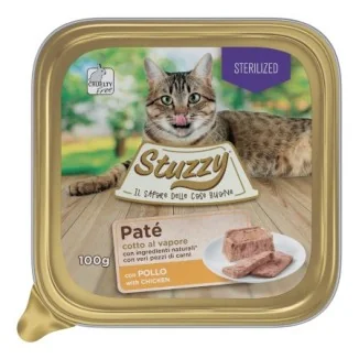 Stuzzy Paté Classico Sterilizzato con Pollo per Gatti