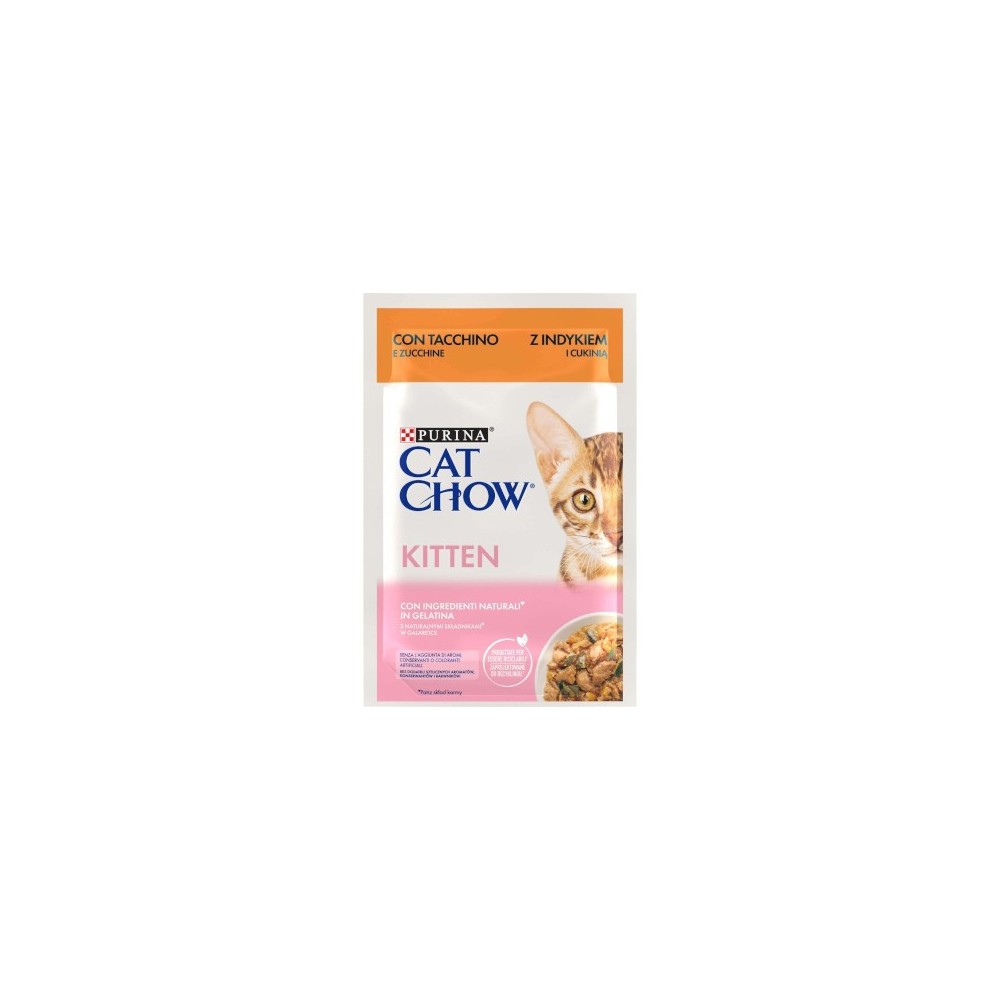 Purina Cat Chow Kitten (tacchino e zucchine)