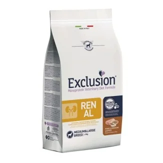 Exclusion Diet Renal Medium/Large Breed maiale, sorgo e riso