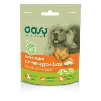 Oasy Biscotti Ripieni (Formaggio e Zucca)