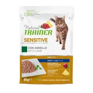 Natural Trainer Sensitive Paté con Agnello
