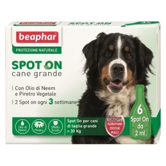 Beaphar Protezione Naturale spot on per cani di taglia grande