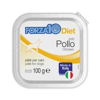 Forza 10 Solo Diet paté al pollo per cani