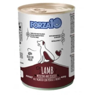 Forza 10 Maintenance all’agnello con piselli e patate