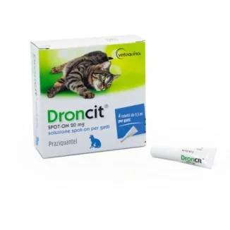 Vetoquinol Droncit spot on per gatti