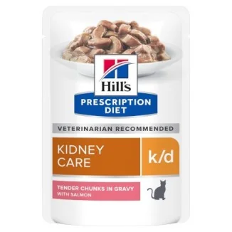 Hill's Prescription Diet k/d feline bocconcini al salmone