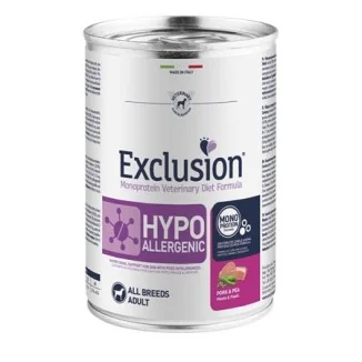 Exclusion Diet Hypo Dog Umido (Maiale e Piselli)
