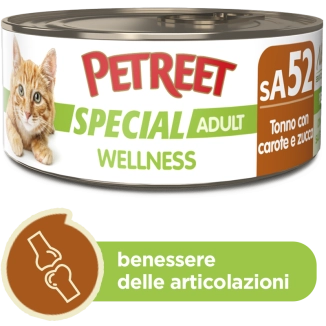 Petreet SA52 Special Adult Wellness (Tonno con carote e zucca)