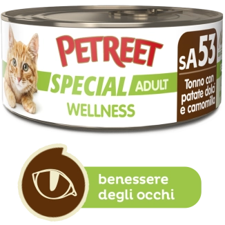 Petreet SA53 Special Adult Wellness (Tonno con patate dolci e camomilla)