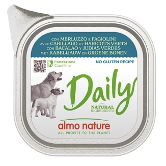 Almo Nature Daily Menù per cani (merluzzo e fagiolini)