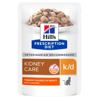 Hill's Prescription Diet k/d feline bocconcini al pollo