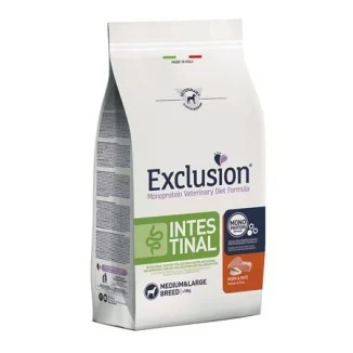 Exclusion Diet Intestinal Medium/Large Breed Maiale e Riso