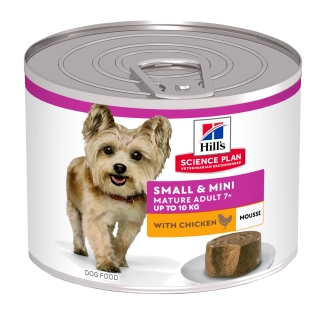 Hill's Science Plan Mature 7+ small & mini mousse al pollo