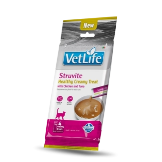 Farmina Vet Life Struvite Healthy Creamy Treat al Pollo e Tonno