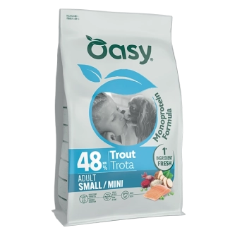 Oasy Monoprotein Formula Small/Mini alla Trota