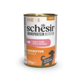Schesir Monoprotein Nutrition al Maiale in Lattina