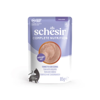 Schesir Complete Nutrition Mousse al Tonnetto con Cernia in Bustina