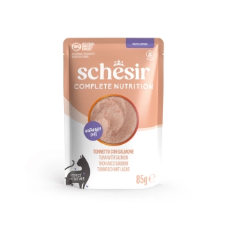 Schesir Complete Nutrition Mousse al Tonnetto con Salmone in Bustina