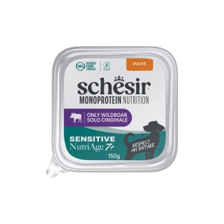 Schesir Monoprotein Nutrition Senior al Cinghiale in Vaschetta