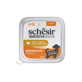 Schesir Monoprotein Nutrition al Tacchino in Vaschetta