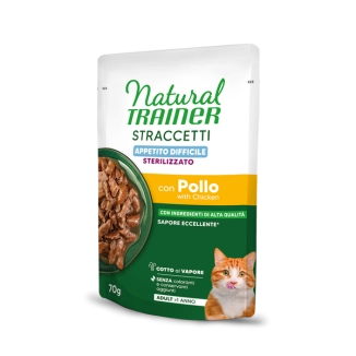 Natural Trainer Straccetti Appetito Difficile al Pollo in Bustina