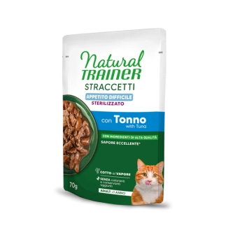 Natural Trainer Straccetti Appetito Difficile al Tonno in Bustina