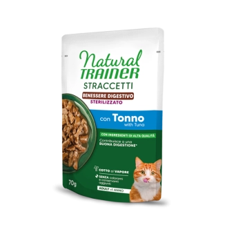 Natural Trainer Straccetti Benessere Digestivo al Tonno in Bustina