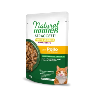 Natural Trainer Straccetti Tratto Urinario al Pollo in Bustina